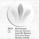 2033 Grå för blommor 6g