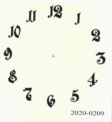 Urtavla Svart 18cm