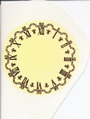 Urtavla Guld 9cm