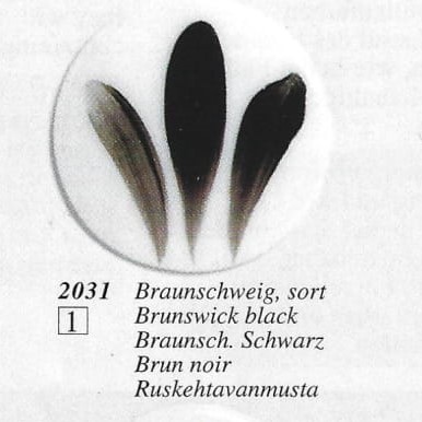 Brunsvart 6g
